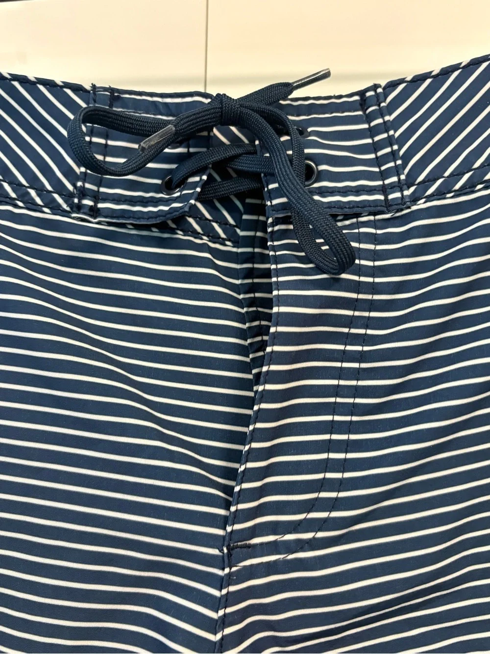 Carve Designs Noosa Navy and White Striped Swim Shorts 10